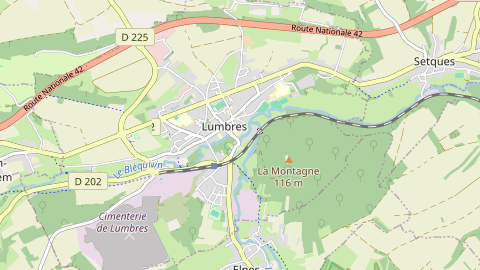 Carte de localisation de l'évènement