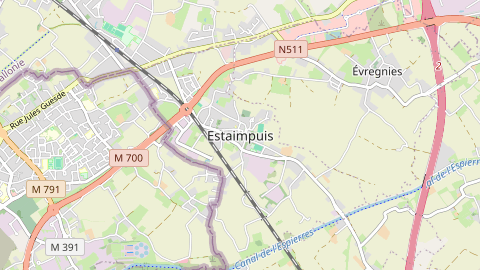 Carte de localisation de l'évènement