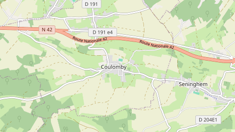 Carte de localisation de l'évènement