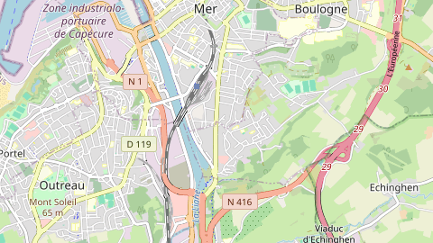 Carte de localisation de l'évènement