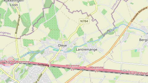 Carte de localisation de l'évènement