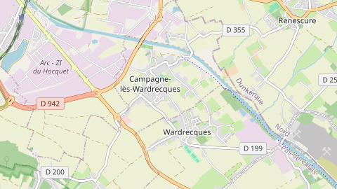 Carte de localisation de l'évènement