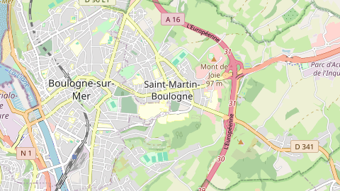 Carte de localisation de l'évènement