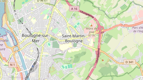 Carte de localisation de l'évènement