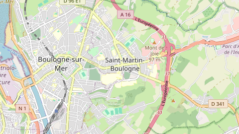 Carte de localisation de l'évènement