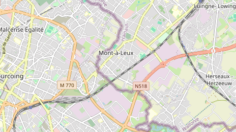 Carte de localisation de l'évènement