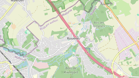 Carte de localisation de l'évènement