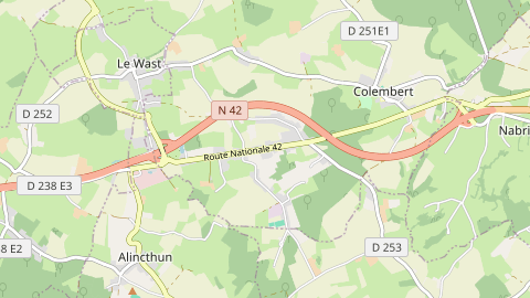 Carte de localisation de l'évènement
