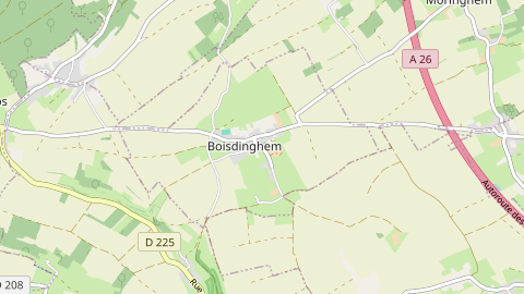Carte de localisation de l'évènement