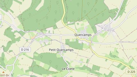 Carte de localisation de l'évènement