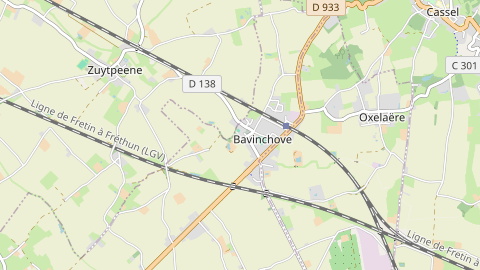 Carte de localisation de l'évènement