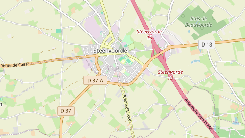 Carte de localisation de l'évènement