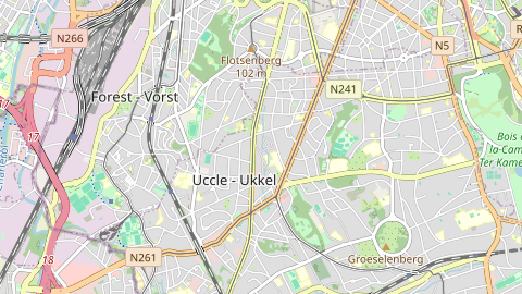 Carte de localisation de l'évènement