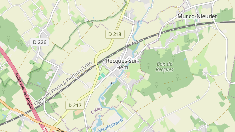 Carte de localisation de l'évènement