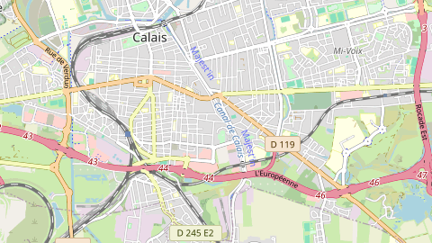 Carte de localisation de l'évènement