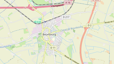 Carte de localisation de l'évènement