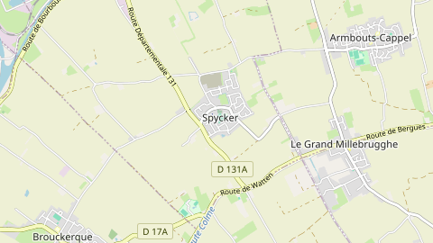Carte de localisation de l'évènement