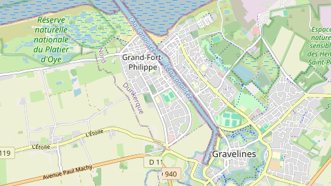 Carte de localisation de l'évènement