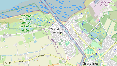 Carte de localisation de l'évènement