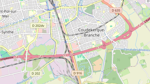 Carte de localisation de l'évènement