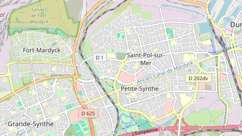 Carte de localisation de l'évènement